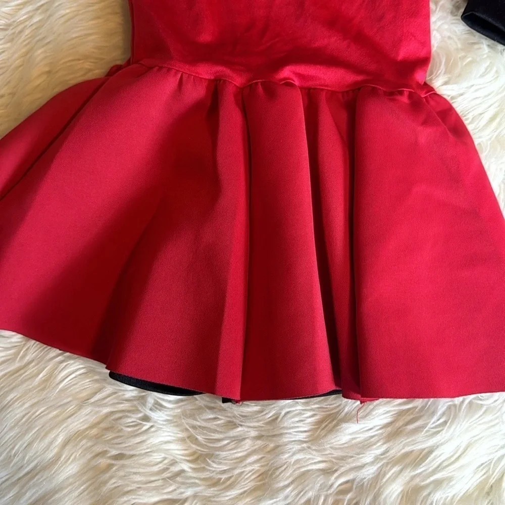 Weissman Studio Exclusive Confetti dance dress with sequin vest & scrunchie